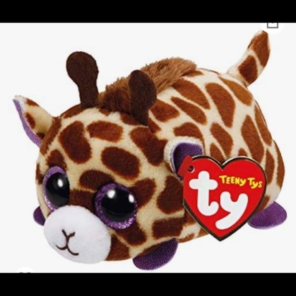 Ty Accessories - TY Mabs Giraffe - Teeny 4 inch - mini bean…